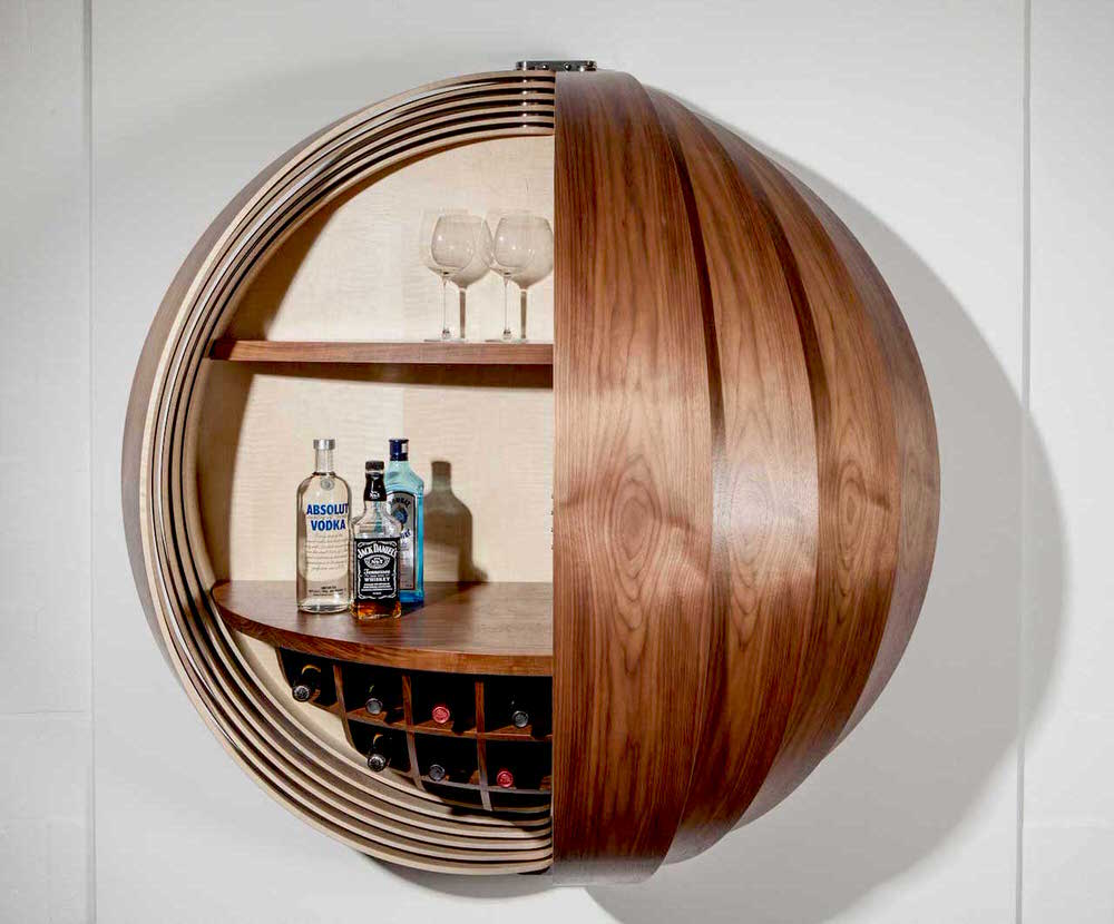 10 Stunning Bar Cabinets For A Stupendously Smashing Party