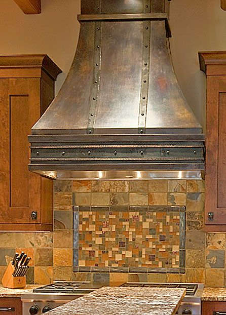 Custom copper hood by CopperSmith
