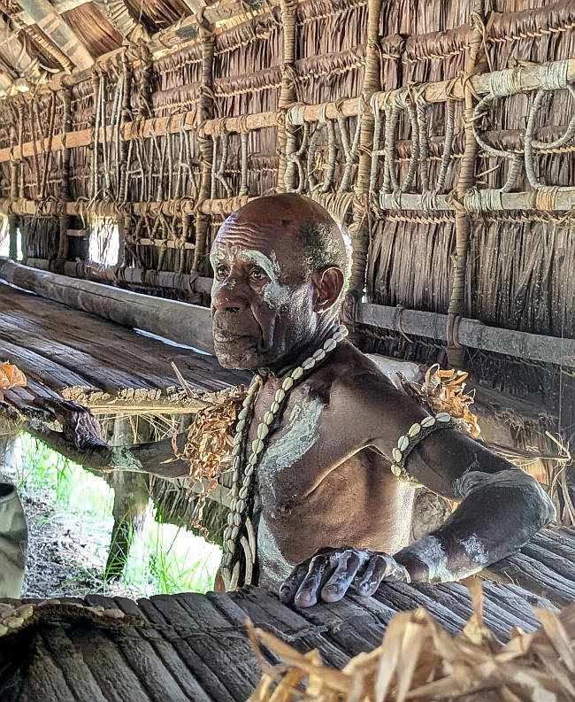 Sepik River Ex-Headhunters Village Elder