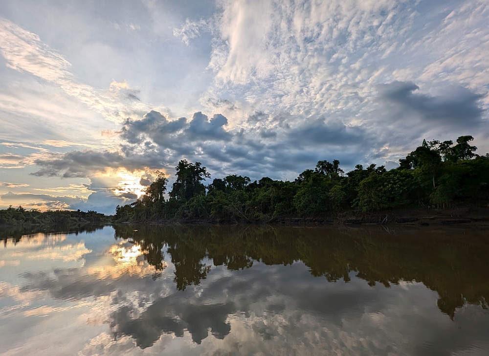 Sepik River Headwaters Sunset