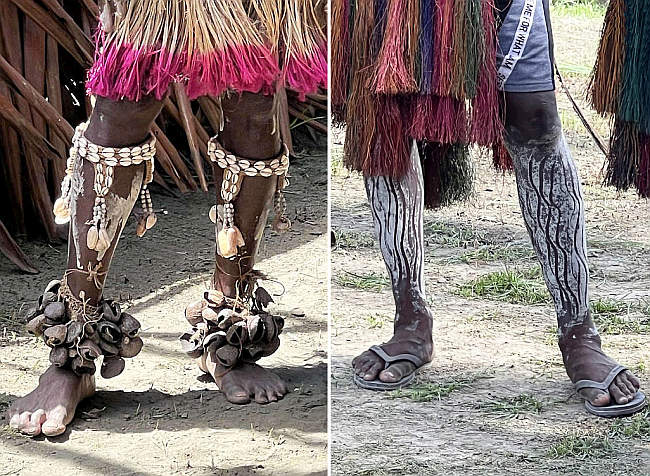 Sepik Tribe Leg Decorations