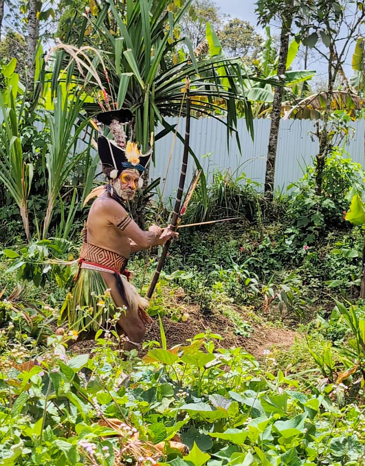 Archery demonstration
